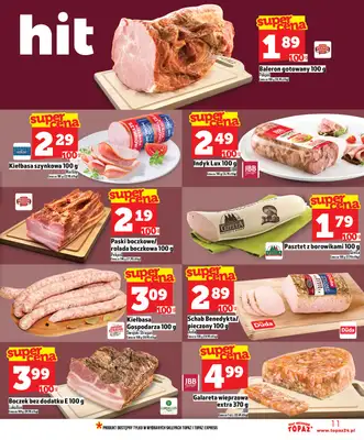 TOPAZ - gazetka promocyjna Nowa gazetka od czwartku, 05.02 od czwartku 05.02 do środy 11.02 - strona 11