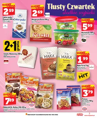TOPAZ - gazetka promocyjna Nowa gazetka od czwartku, 05.02 od czwartku 05.02 do środy 11.02 - strona 3