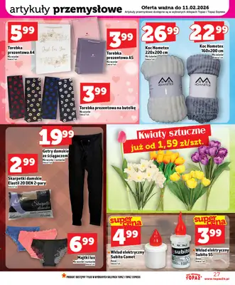 TOPAZ - gazetka promocyjna Nowa gazetka od czwartku, 05.02 od czwartku 05.02 do środy 11.02 - strona 27