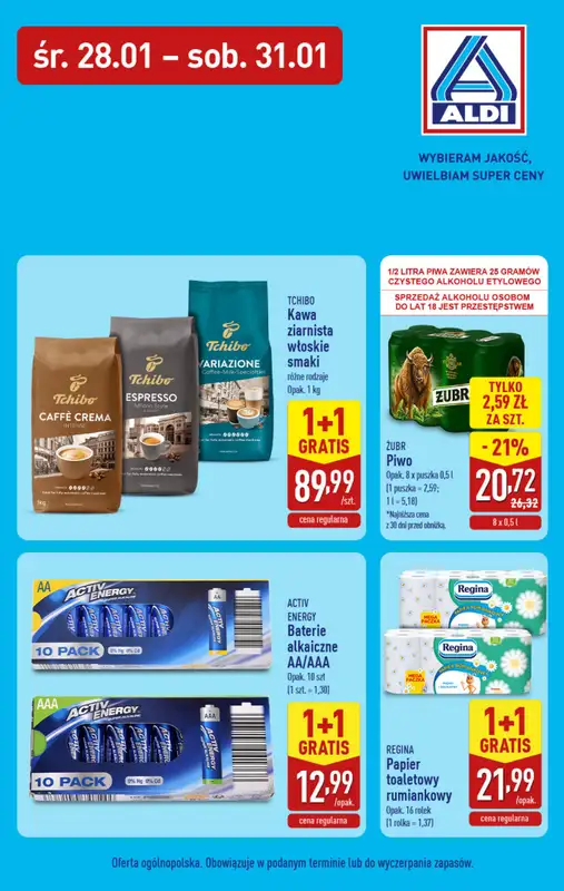 Aldi - gazetka promocyjna Wybrane produkty w super cenach Aldi!   - strona 3