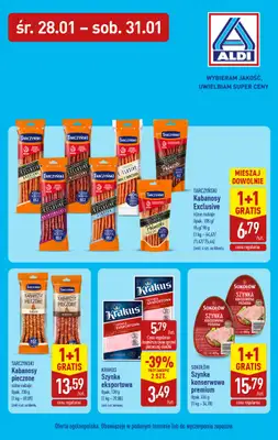 Aldi - gazetka promocyjna Wybrane produkty w super cenach Aldi! od czwartku 29.01 do soboty 31.01 - strona 2
