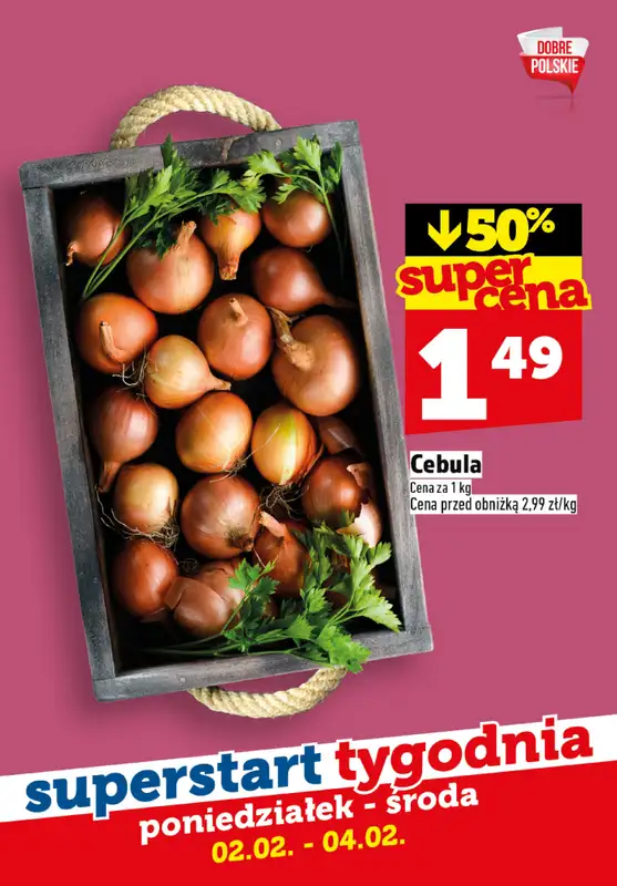 TOPAZ - gazetka promocyjna Superstart tygodnia od poniedziałku, 02.02. od poniedziałku 02.02 do środy 04.02 - strona 2