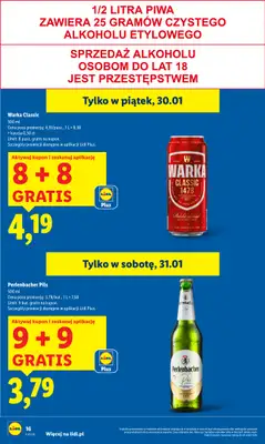 Lidl - gazetka promocyjna Oferta od czwartku od czwartku 29.01 do soboty 31.01 - strona 16
