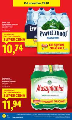 Lidl - gazetka promocyjna Oferta od czwartku od czwartku 29.01 do soboty 31.01 - strona 14