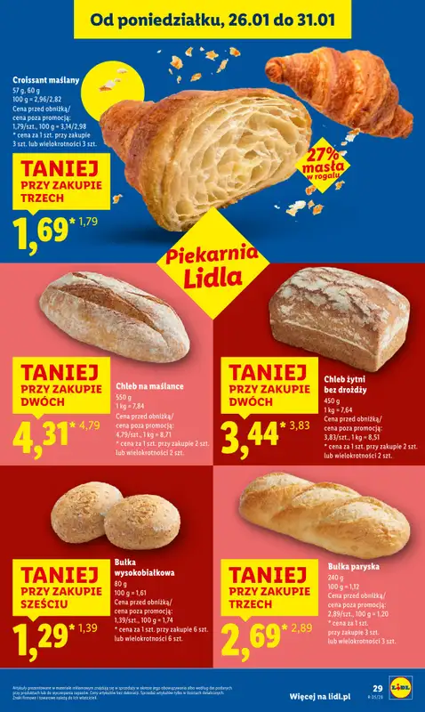 Lidl - gazetka promocyjna Oferta od czwartku od czwartku 29.01 do soboty 31.01 - strona 29