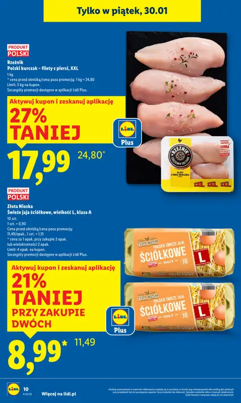 Lidl - gazetka promocyjna Oferta od czwartku od czwartku 29.01 do soboty 31.01 - strona 10