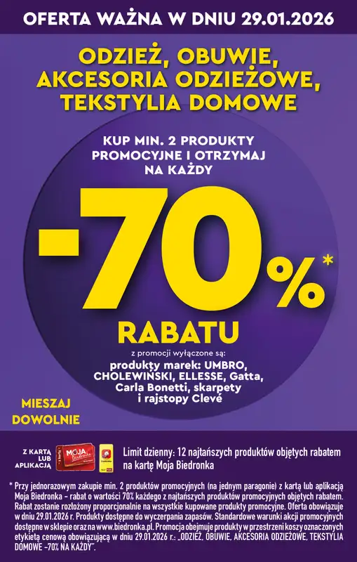 Biedronka - gazetka promocyjna Od środy od środy 28.01 do wtorku 03.02 - strona 10