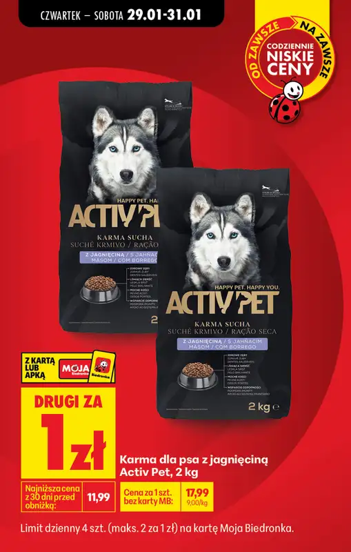 Biedronka - gazetka promocyjna Od środy, Z ladą tradycyjną od środy 28.01 do wtorku 03.02 - strona 13