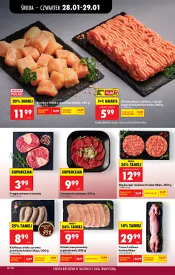 Biedronka - gazetka promocyjna Od środy, Z ladą tradycyjną od środy 28.01 do wtorku 03.02 - strona 38