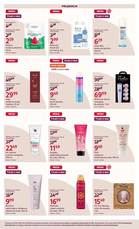 Rossmann - gazetka promocyjna Gazetka od czwartku 29.01 do środy 04.02 - strona 9