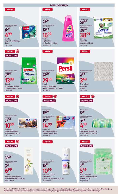 Rossmann - gazetka promocyjna Gazetka od czwartku 29.01 do środy 04.02 - strona 4