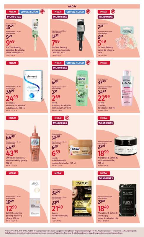 Rossmann - gazetka promocyjna Gazetka od czwartku 29.01 do środy 04.02 - strona 10