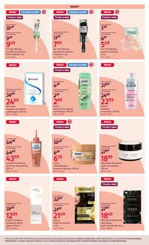 Rossmann - gazetka promocyjna Gazetka od czwartku 29.01 do środy 04.02 - strona 10