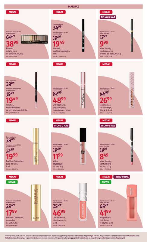 Rossmann - gazetka promocyjna Gazetka od czwartku 29.01 do środy 04.02 - strona 12