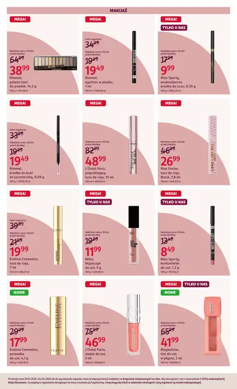 Rossmann - gazetka promocyjna Gazetka od czwartku 29.01 do środy 04.02 - strona 12