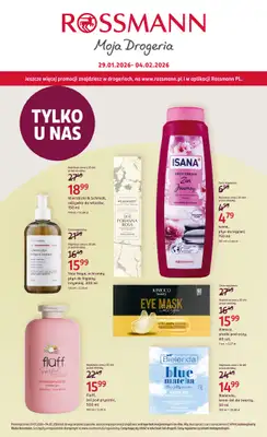 Rossmann - gazetka promocyjna Gazetka od czwartku 29.01 do środy 04.02