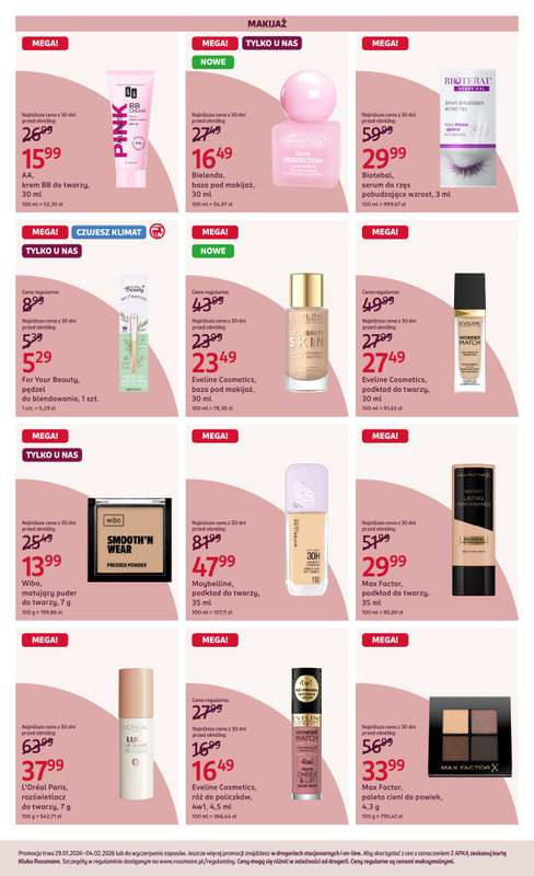 Rossmann - gazetka promocyjna Gazetka od czwartku 29.01 do środy 04.02 - strona 11