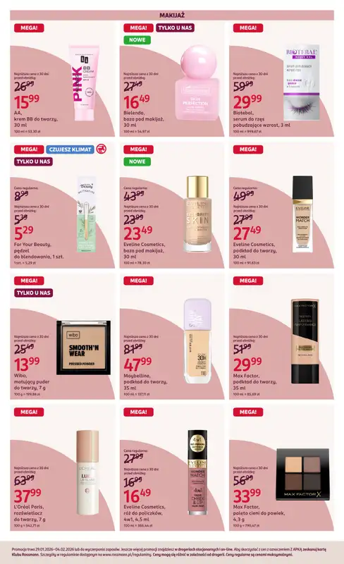 Rossmann - gazetka promocyjna Gazetka od czwartku 29.01 do środy 04.02 - strona 11