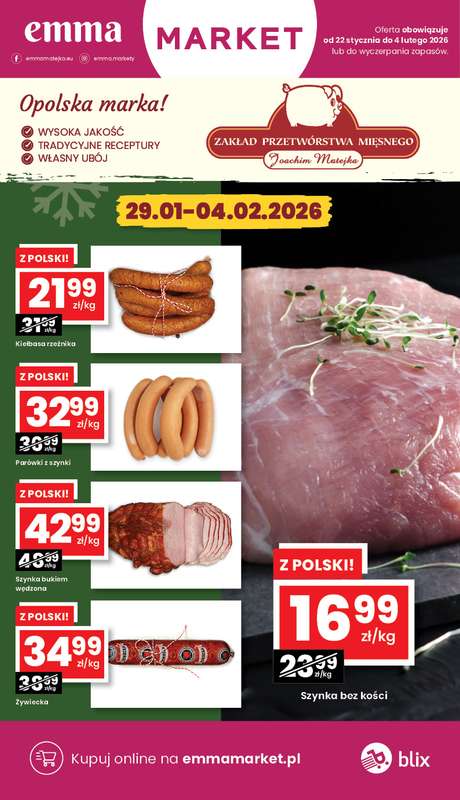 emma MARKET - gazetka promocyjna Gazetka od czwartku 22.01 do środy 04.02 - strona 3