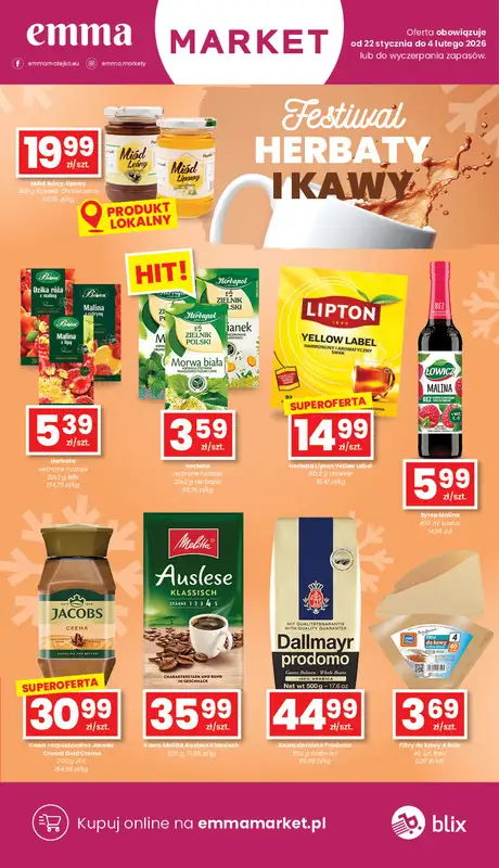 emma MARKET - gazetka promocyjna Gazetka od czwartku 22.01 do środy 04.02 - strona 13