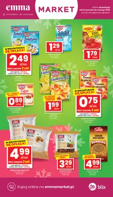 emma MARKET - gazetka promocyjna Gazetka od czwartku 22.01 do środy 04.02 - strona 10