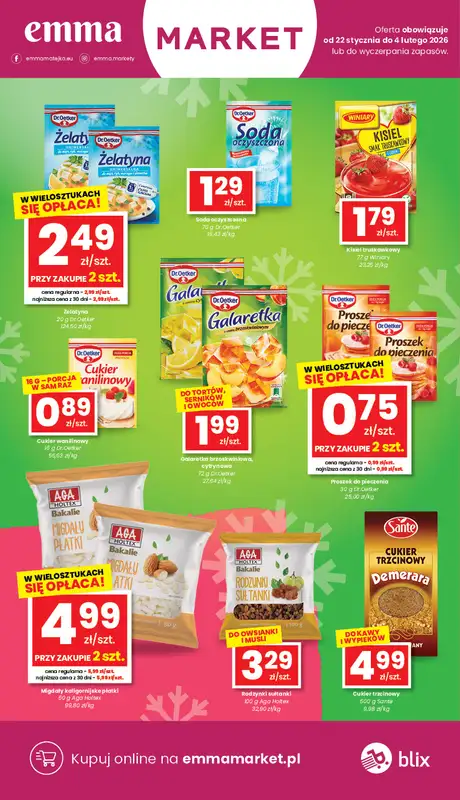 emma MARKET - gazetka promocyjna Gazetka od czwartku 22.01 do środy 04.02 - strona 10