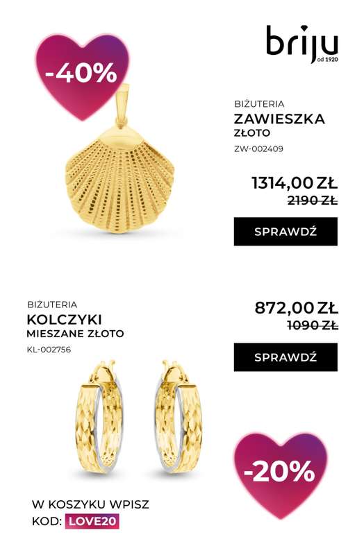 Briju - gazetka promocyjna Gazetka: Walentynki od czwartku 29.01 do niedzieli 15.02 - strona 3