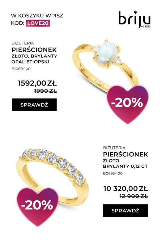 Briju - gazetka promocyjna Gazetka: Walentynki od czwartku 29.01 do niedzieli 15.02 - strona 9