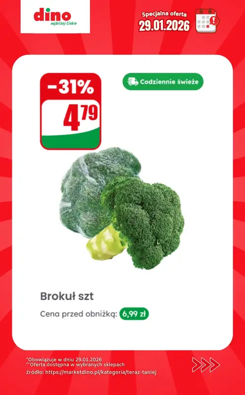 Dino - gazetka promocyjna Specjalna oferta na 29.01.2026 - promocje spoza gazetki od czwartku 29.01 do czwartku 29.01 - strona 5