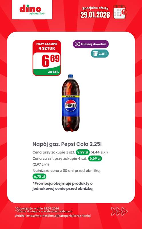 Dino - gazetka promocyjna Specjalna oferta na 29.01.2026 - promocje spoza gazetki od czwartku 29.01 do czwartku 29.01 - strona 6