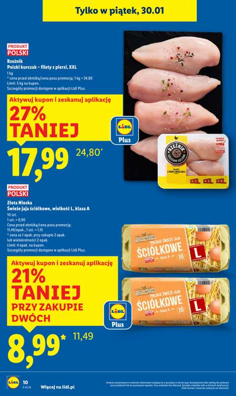 Lidl - gazetka promocyjna Oferta od czwartku od czwartku 29.01 do soboty 31.01 - strona 10