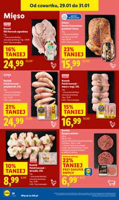Lidl - gazetka promocyjna Oferta od czwartku od czwartku 29.01 do soboty 31.01 - strona 26
