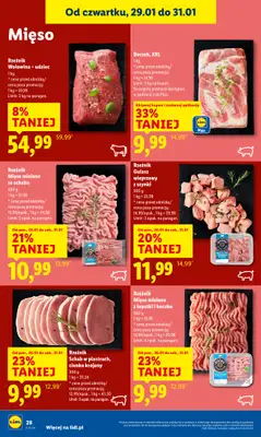 Lidl - gazetka promocyjna Oferta od czwartku od czwartku 29.01 do soboty 31.01 - strona 28