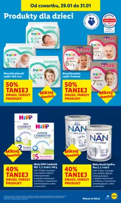 Lidl - gazetka promocyjna Oferta od czwartku od czwartku 29.01 do soboty 31.01 - strona 55