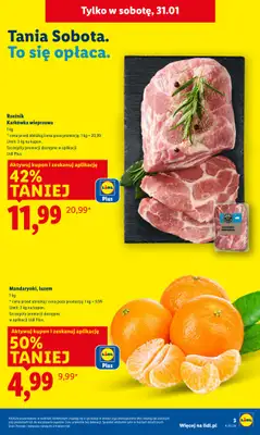Lidl - gazetka promocyjna Oferta od czwartku od czwartku 29.01 do soboty 31.01 - strona 3
