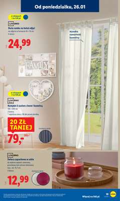Lidl - gazetka promocyjna Katalog od poniedziałku 26.01 do soboty 31.01 - strona 19