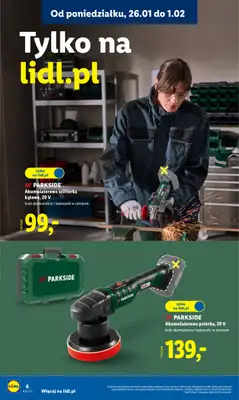 Lidl - gazetka promocyjna Katalog od poniedziałku 26.01 do soboty 31.01 - strona 6