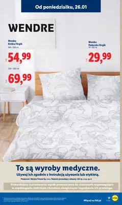 Lidl - gazetka promocyjna Katalog od poniedziałku 26.01 do soboty 31.01 - strona 17