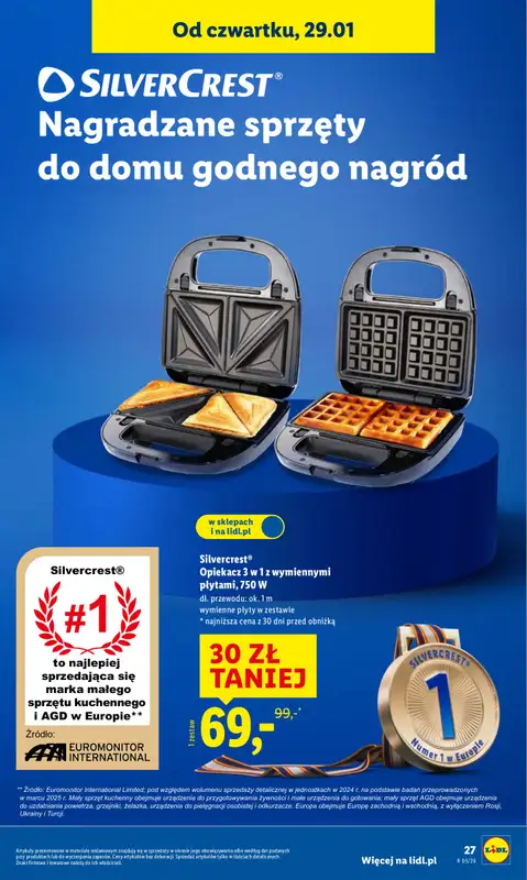 Lidl - gazetka promocyjna Katalog od poniedziałku 26.01 do soboty 31.01 - strona 29