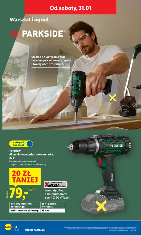 Lidl - gazetka promocyjna Katalog od poniedziałku 26.01 do soboty 31.01 - strona 40