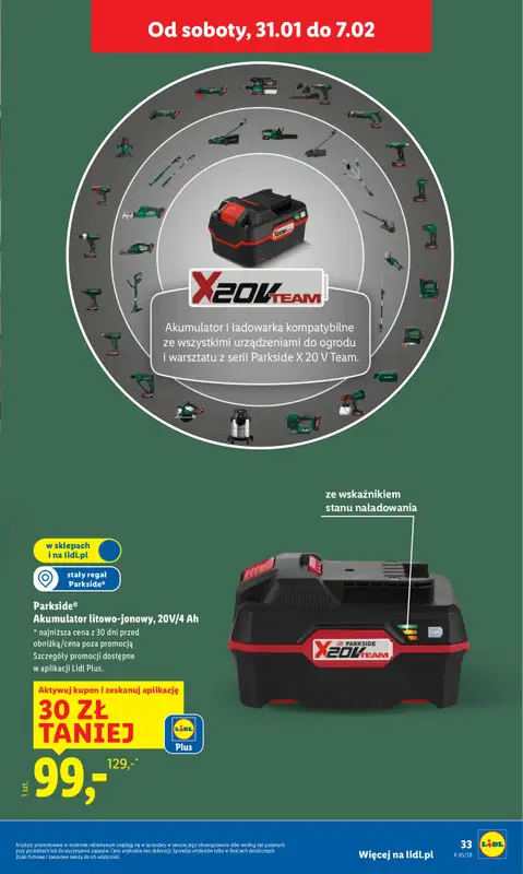 Lidl - gazetka promocyjna Katalog od poniedziałku 26.01 do soboty 31.01 - strona 39