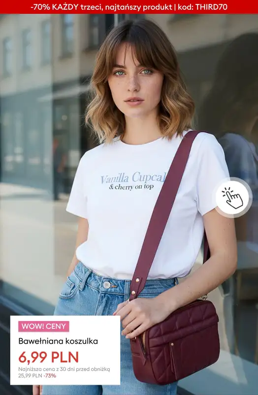 Sinsay - gazetka promocyjna WYPRZEDAŻ: -70% KAŻDY trzeci, najtańszy produkt od czwartku 29.01  - strona 17