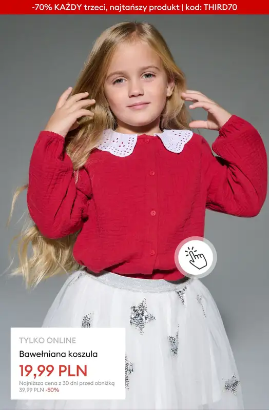 Sinsay - gazetka promocyjna WYPRZEDAŻ: -70% KAŻDY trzeci, najtańszy produkt od czwartku 29.01  - strona 26