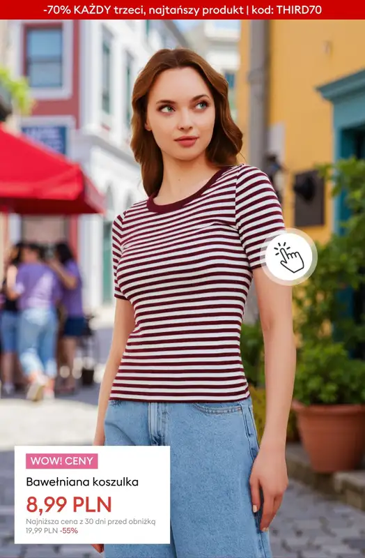 Sinsay - gazetka promocyjna WYPRZEDAŻ: -70% KAŻDY trzeci, najtańszy produkt od czwartku 29.01  - strona 18