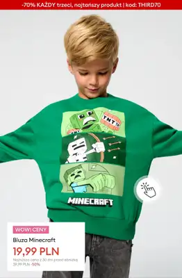 Sinsay - gazetka promocyjna WYPRZEDAŻ: -70% KAŻDY trzeci, najtańszy produkt od czwartku 29.01  - strona 14