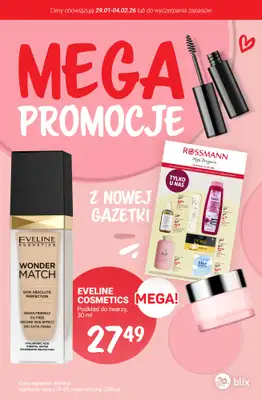 Rossmann - gazetka promocyjna MEGA promocje z nowej gazetki od czwartku 29.01 do środy 04.02