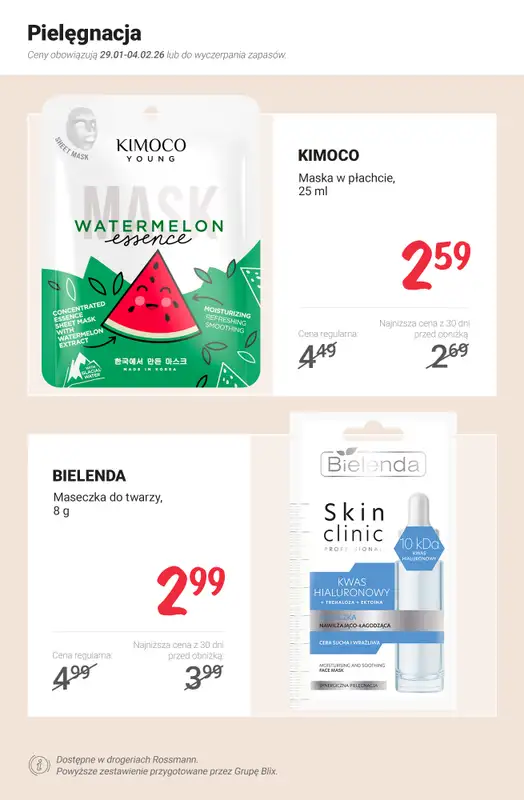 Rossmann - gazetka promocyjna MEGA promocje z nowej gazetki od czwartku 29.01 do środy 04.02 - strona 7