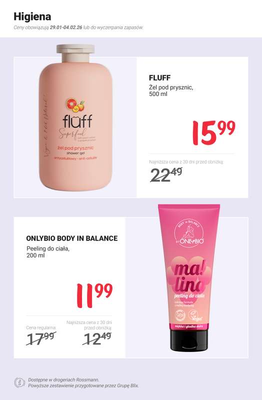 Rossmann - gazetka promocyjna MEGA promocje z nowej gazetki od czwartku 29.01 do środy 04.02 - strona 9