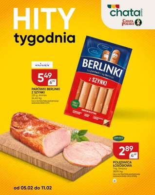 Chata Polska - gazetka promocyjna Hity tygodnia od czwartku 05.02 do środy 11.02 - strona 3