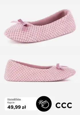 CCC - gazetka promocyjna Kapcie damskie od 49,99 zł od czwartku 29.01  - strona 4